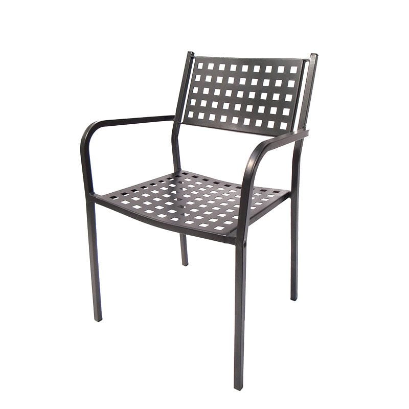 Έπιπλα-Artikia-Μεταλλική-καρέκλα-159-Καφέ-Brand-Fylliana