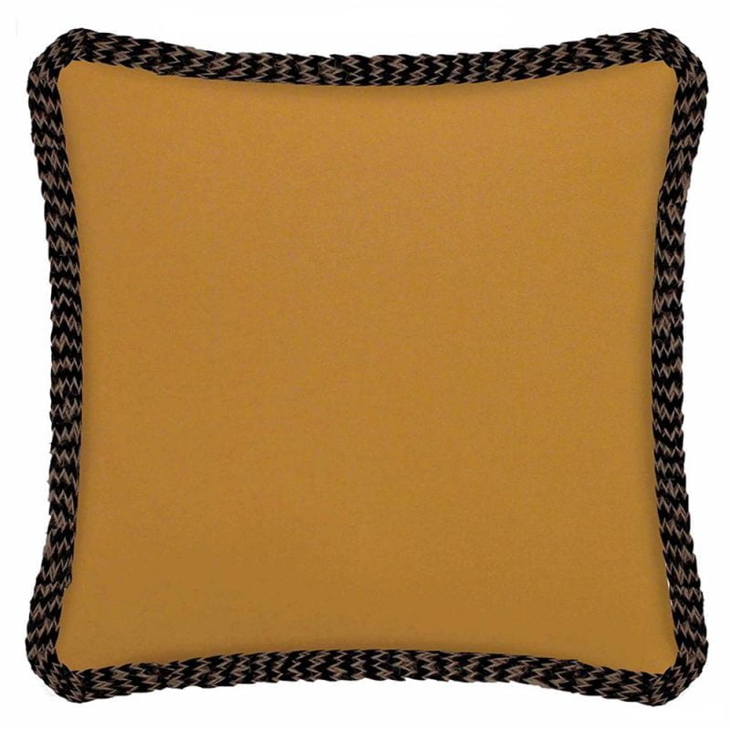 Έπιπλα Artikia Fishbone Κάλυμμα μαξιλαριού 45cm Κίτρινο Brand Maison