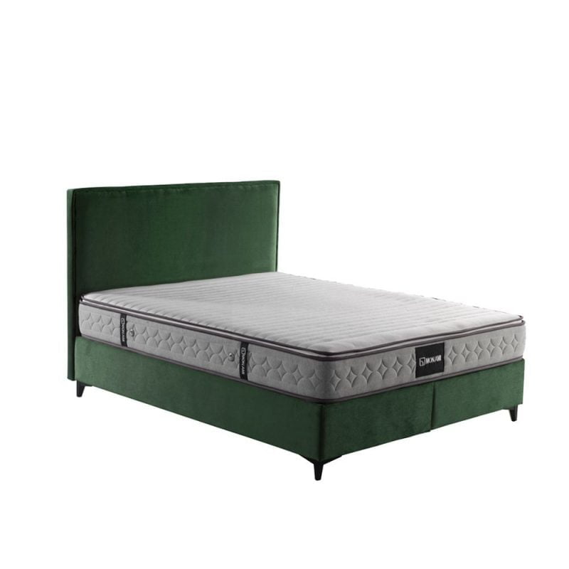 Έπιπλα Artikia Frame Κρεβάτι με αποθηκευτικό χώρο Πράσινο Brand Maison3