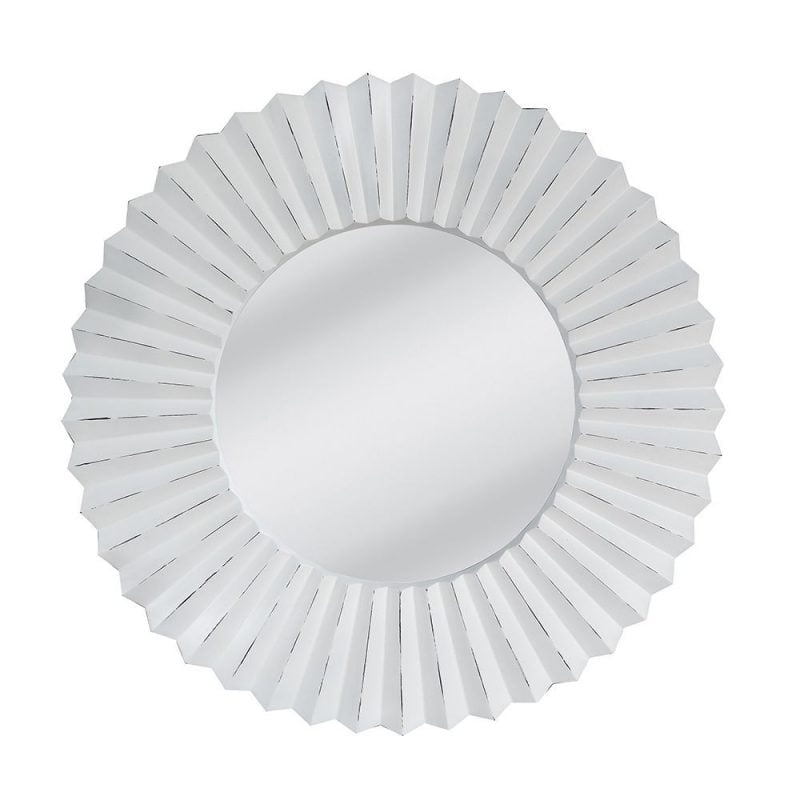 Έπιπλα Artikia Sunny Καθρέφτης Λευκό D90cm Brand Maison