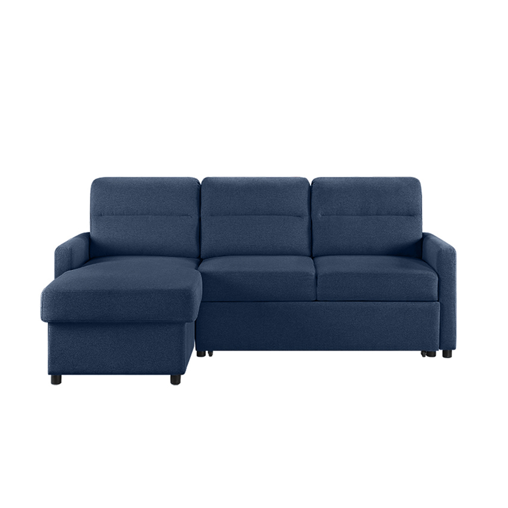 TUCAN ΚΑΝΑΠΕΣ ΚΡΕΒΑΤΙ ΓΩΝΙΑ ΑΝΑΣΤΡΕΨΙΜΗ ΜΠΛΕ 213x148x93 - Image 3