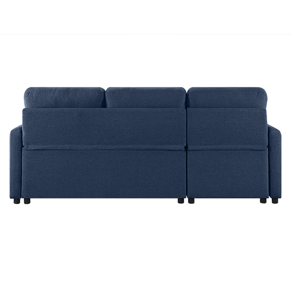 TUCAN ΚΑΝΑΠΕΣ ΚΡΕΒΑΤΙ ΓΩΝΙΑ ΑΝΑΣΤΡΕΨΙΜΗ ΜΠΛΕ 213x148x93 - Image 4