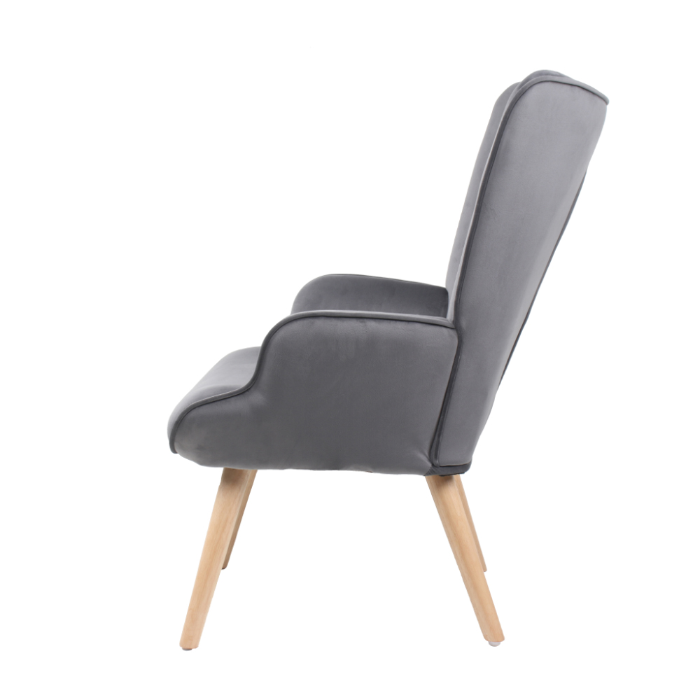 AMICA ΠΟΛΥΘΡΟΝΑ ΓΚΡΙ 69x75x96cm - Image 3