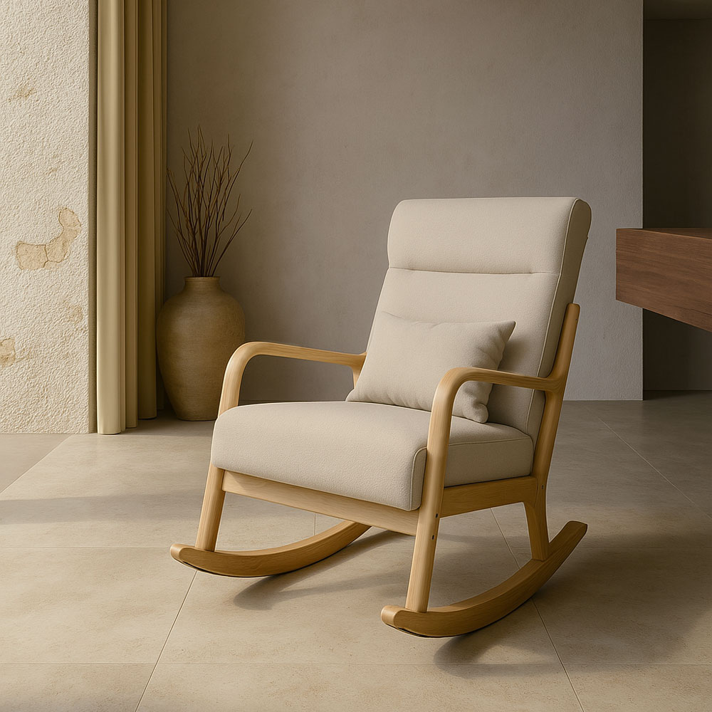 ORGANIC ΠΟΛΥΘΡΟΝΑ ΚΟΥΝΙΣΤΗ BEIGE 65x101x99 - Image 2