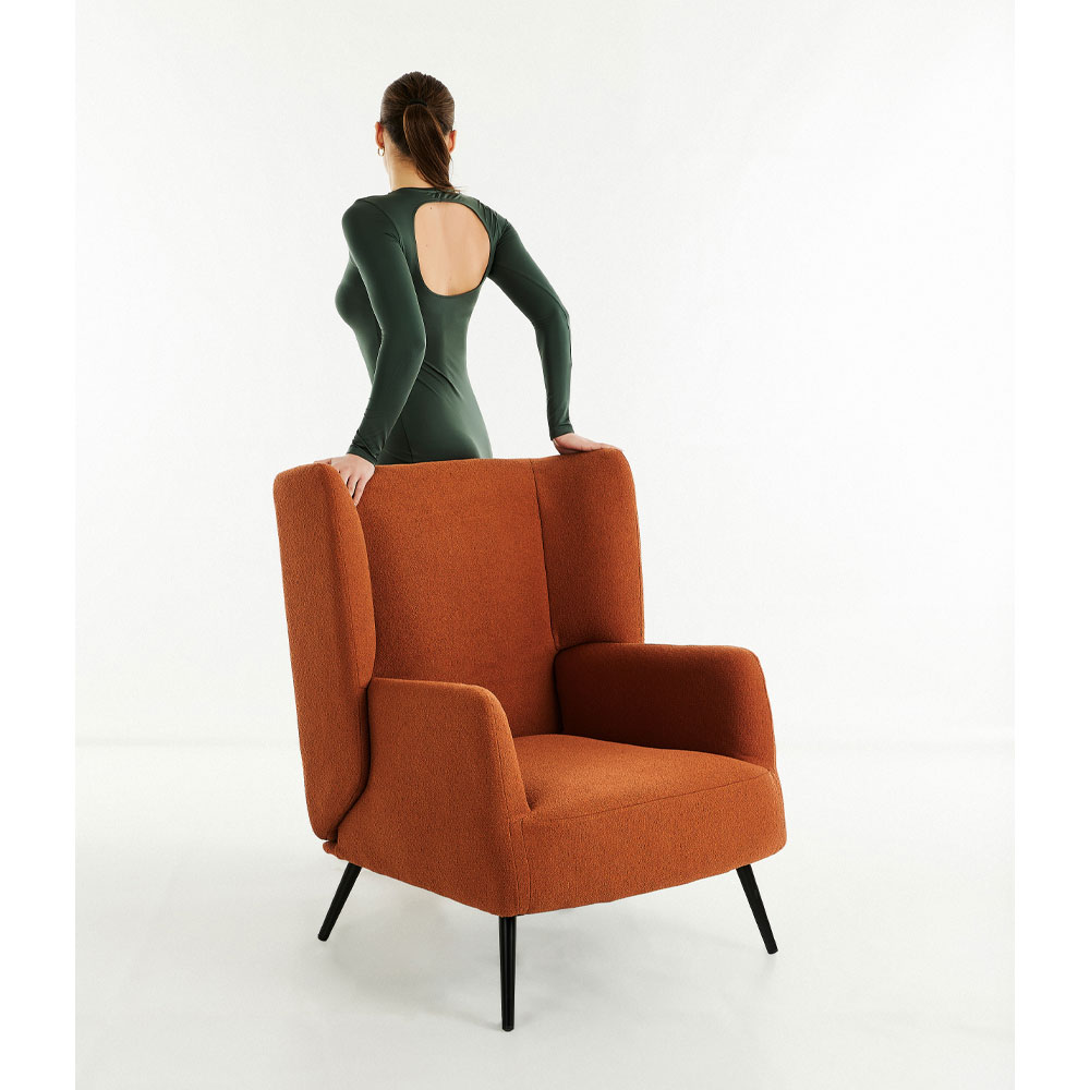 MONACO ΠΟΛΥΘΡΟΝΑ TERRACOTTA 77x85x105 - Image 2