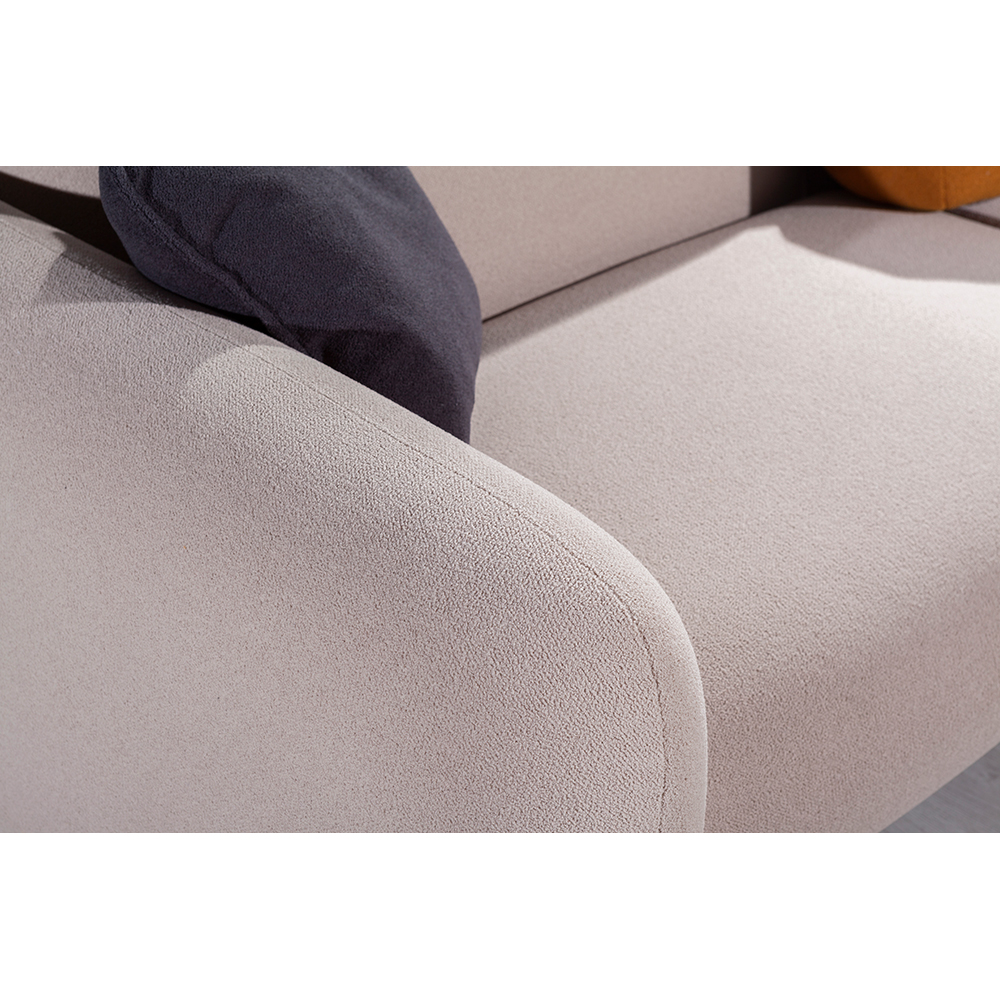 PUFFY ΚΑΝΑΠΕΣ 3ΘΕΣΙΟΣ CREAM 240x110x85 - Image 4