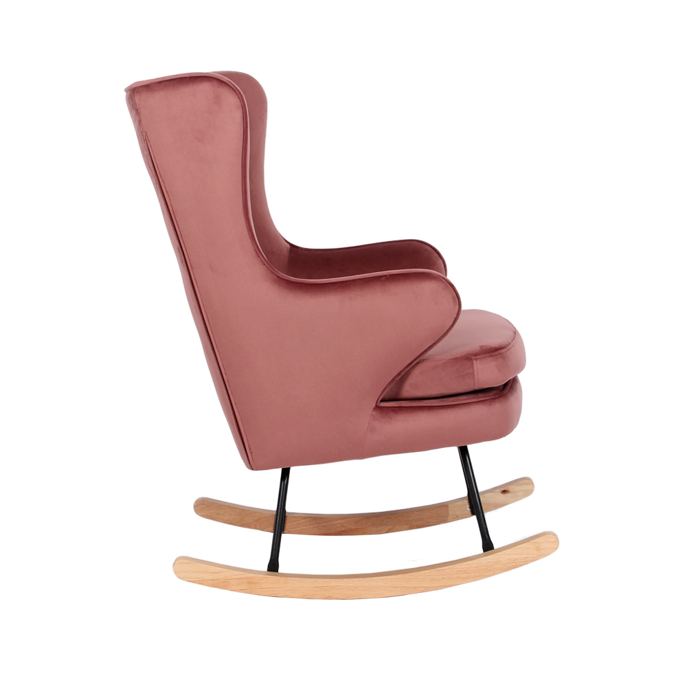 ROCKER ΠΟΛΥΘΡΟΝΑ ΚΟΥΝΙΣΤΗ ΡΟΖ 71x86x102cm - Image 3