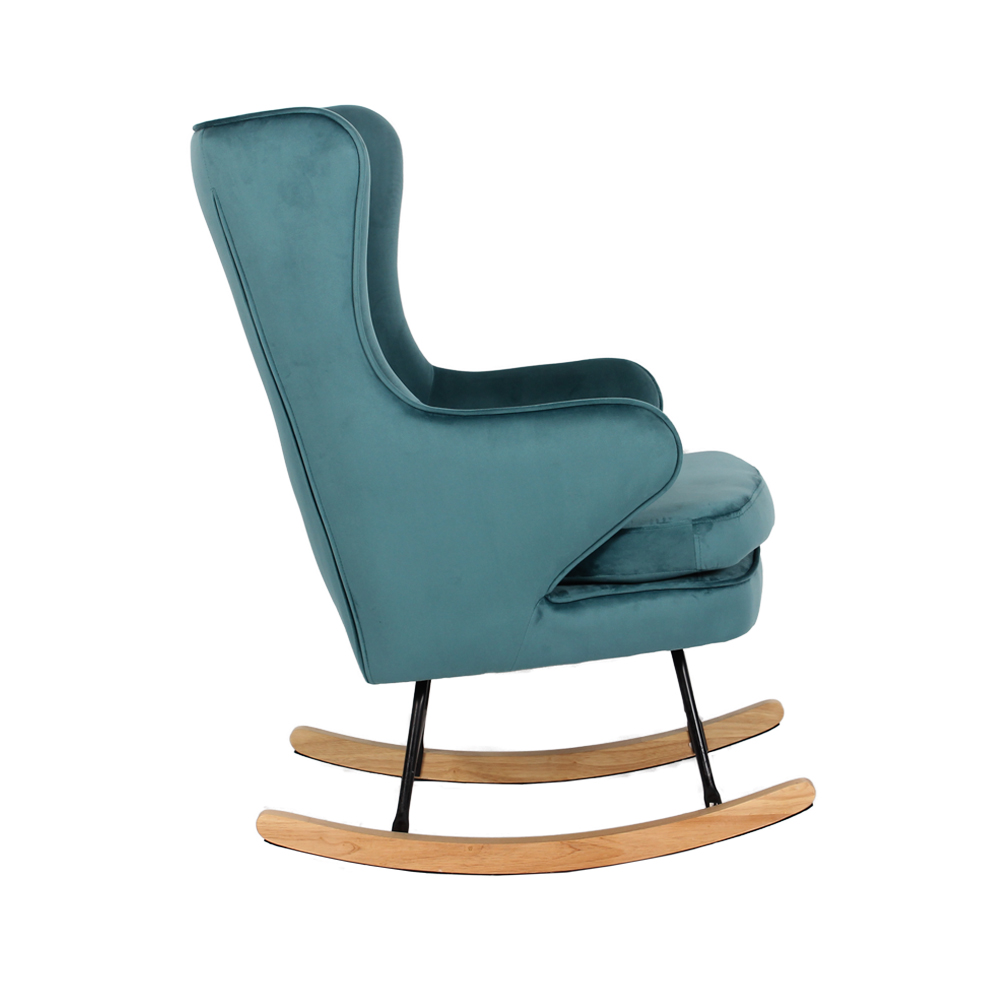ROCKER ΠΟΛΥΘΡΟΝΑ ΚΟΥΝΙΣΤΗ ΣΜΑΡΑΓΔΙ 71x86x102cm - Image 3