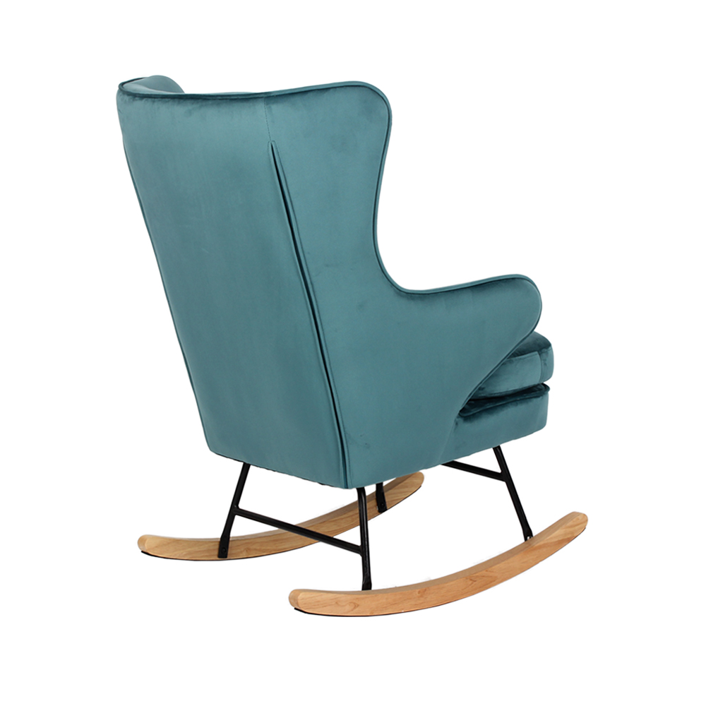 ROCKER ΠΟΛΥΘΡΟΝΑ ΚΟΥΝΙΣΤΗ ΣΜΑΡΑΓΔΙ 71x86x102cm - Image 4