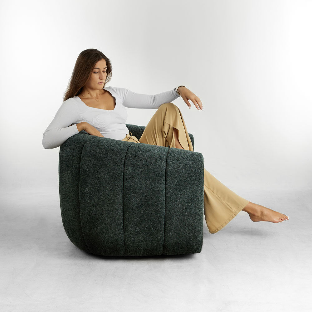 ASCOT ΠΟΛΥΘΡΟΝΑ ΠΕΡΙΣΤΡΕΦΟΜΕΝΗ WATER GREEN 99x83.5x72.5 - Image 3