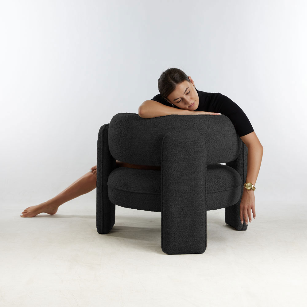 GARDA ΠΟΛΥΘΡΟΝΑ ΜΑΥΡΟ 94x88x73 - Image 2