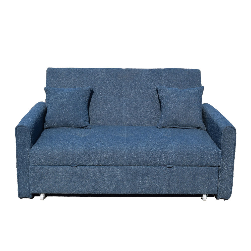 DUAL ΚΑΝΑΠΕΣ ΚΡΕΒΑΤΙ 2ΘΕΣΙΟΣ ΜΠΛΕ 153x89x85 - Image 3