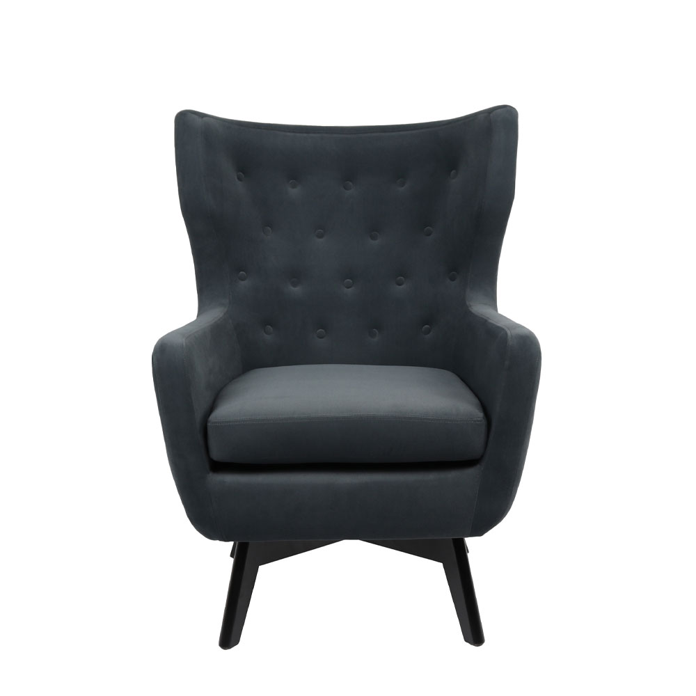 MEGA ΠΟΛΥΘΡΟΝΑ ΓΚΡΙ ΣΚΟΥΡΟ 75x83x103 - Image 2