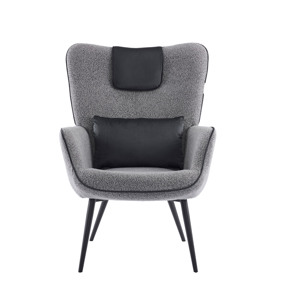 MANIFEST ΠΟΛΥΘΡΟΝΑ ΓΚΡΙ SILVER 78.5x71x99 - Image 2