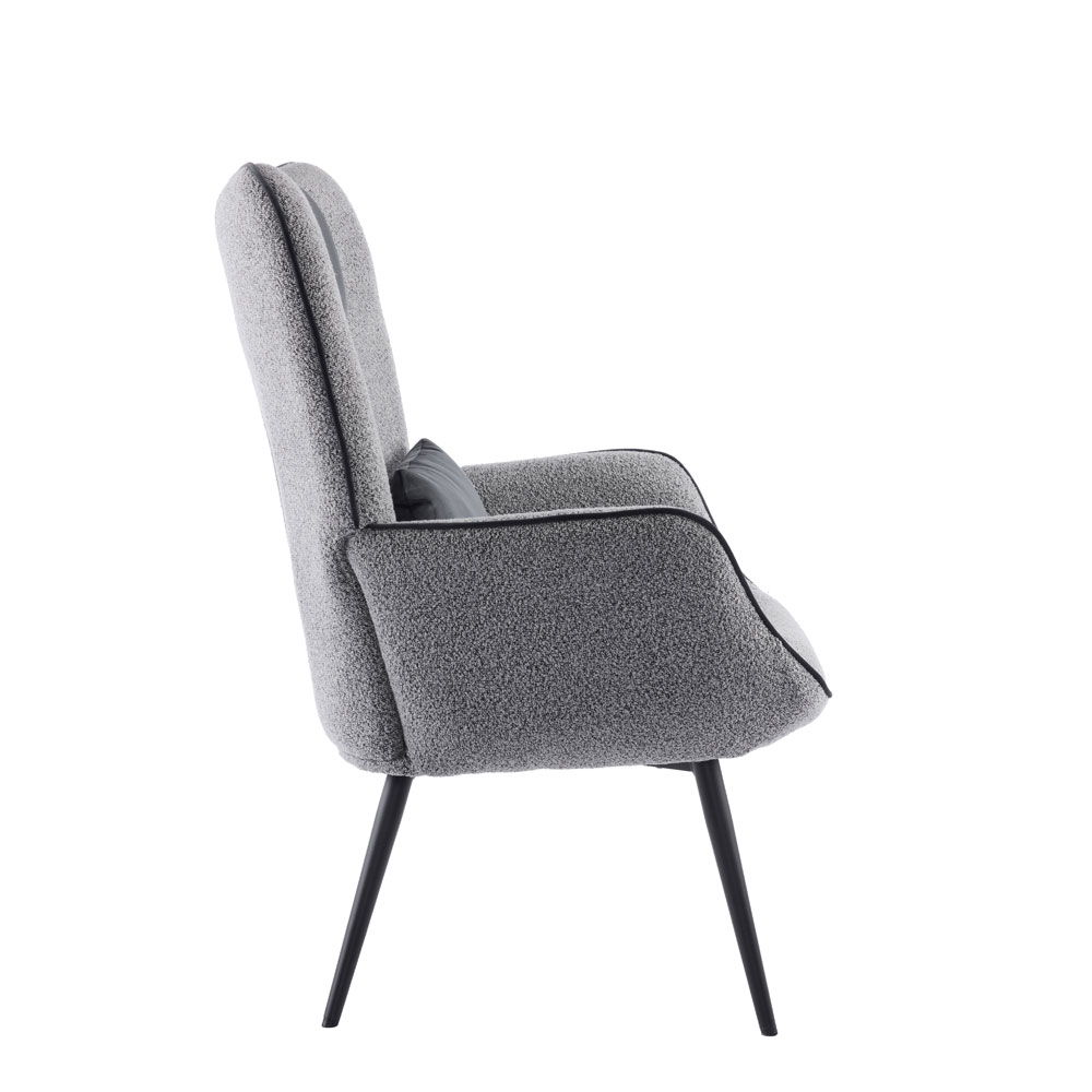 MANIFEST ΠΟΛΥΘΡΟΝΑ ΓΚΡΙ SILVER 78.5x71x99 - Image 3