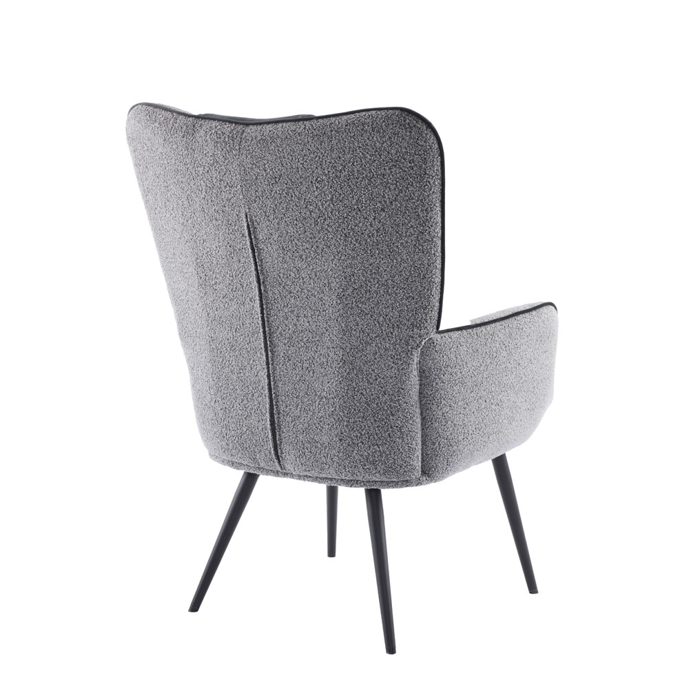 MANIFEST ΠΟΛΥΘΡΟΝΑ ΓΚΡΙ SILVER 78.5x71x99 - Image 4