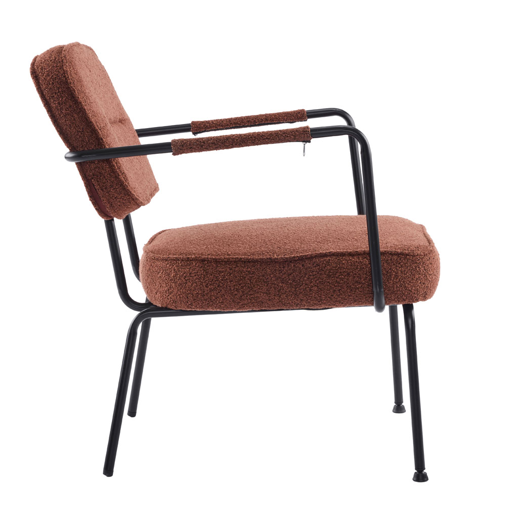 PRISLEY ΠΟΛΥΘΡΟΝΑ TERRACOTTA 73x66x78 - Image 3