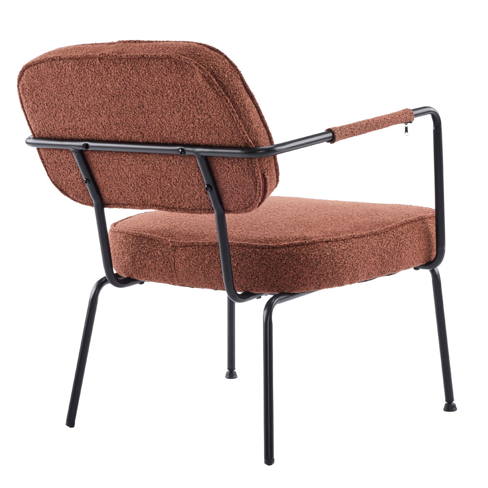 PRISLEY ΠΟΛΥΘΡΟΝΑ TERRACOTTA 73x66x78 - Image 4