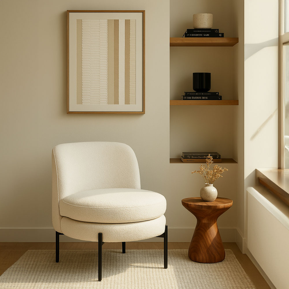 CESTA ΠΟΛΥΘΡΟΝΑ CREAM 71.5x72x71.5 - Image 2