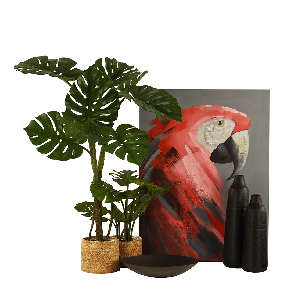 DAHLIA ΜΠΩΛ ΔΙΑΚΟΣΜΗΣΗΣ 41x41x8 ΑΛΟΥΜΙΝΙΟ ΜΑΥΡΟ - Image 3