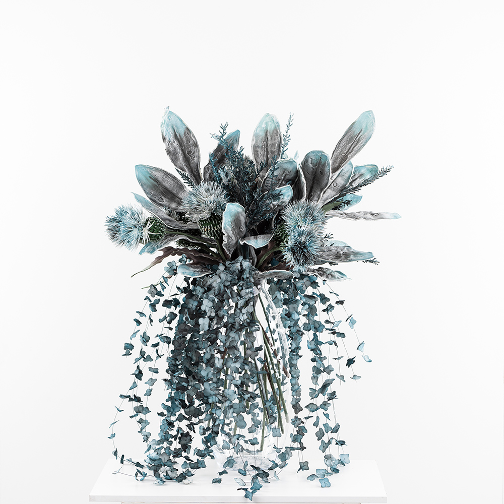 SOMBRE ΚΛΑΔΙ ΤΕΧΝΗΤΟ 95 EVA FOAM ΓΚΡΙ ΜΠΛΕ - Image 2