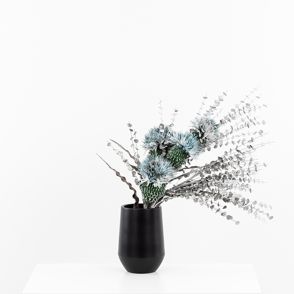 COSMOS ΛΟΥΛΟΥΔΙ ΤΕΧΝΗΤΟ 90 EVA FOAM ΜΠΛΕ ΠΡΑΣΙΝΟ - Image 3