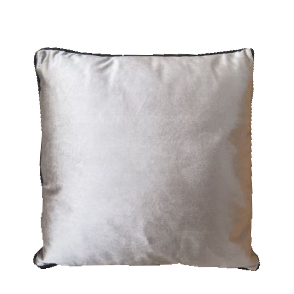 VELLUT ΔΙΑΚΟΣΜΗΤΙΚΟ ΜΑΞΙΛΑΡΙ 45x45 ΥΦΑΣΜΑ ΓΚΡΙ POLYESTER - Image 2