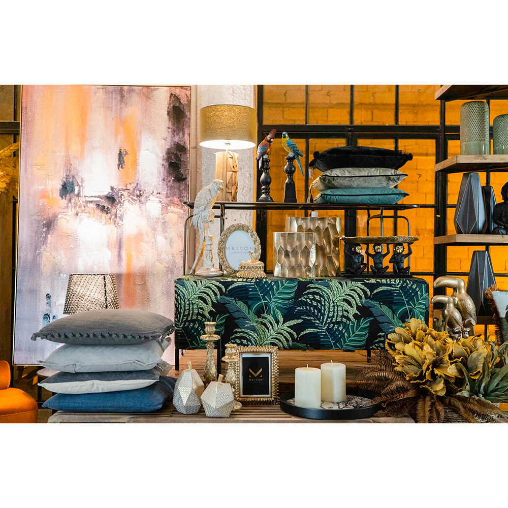 VELLUT ΔΙΑΚΟΣΜΗΤΙΚΟ ΜΑΞΙΛΑΡΙ 45x45 ΥΦΑΣΜΑ ΓΚΡΙ POLYESTER - Image 3