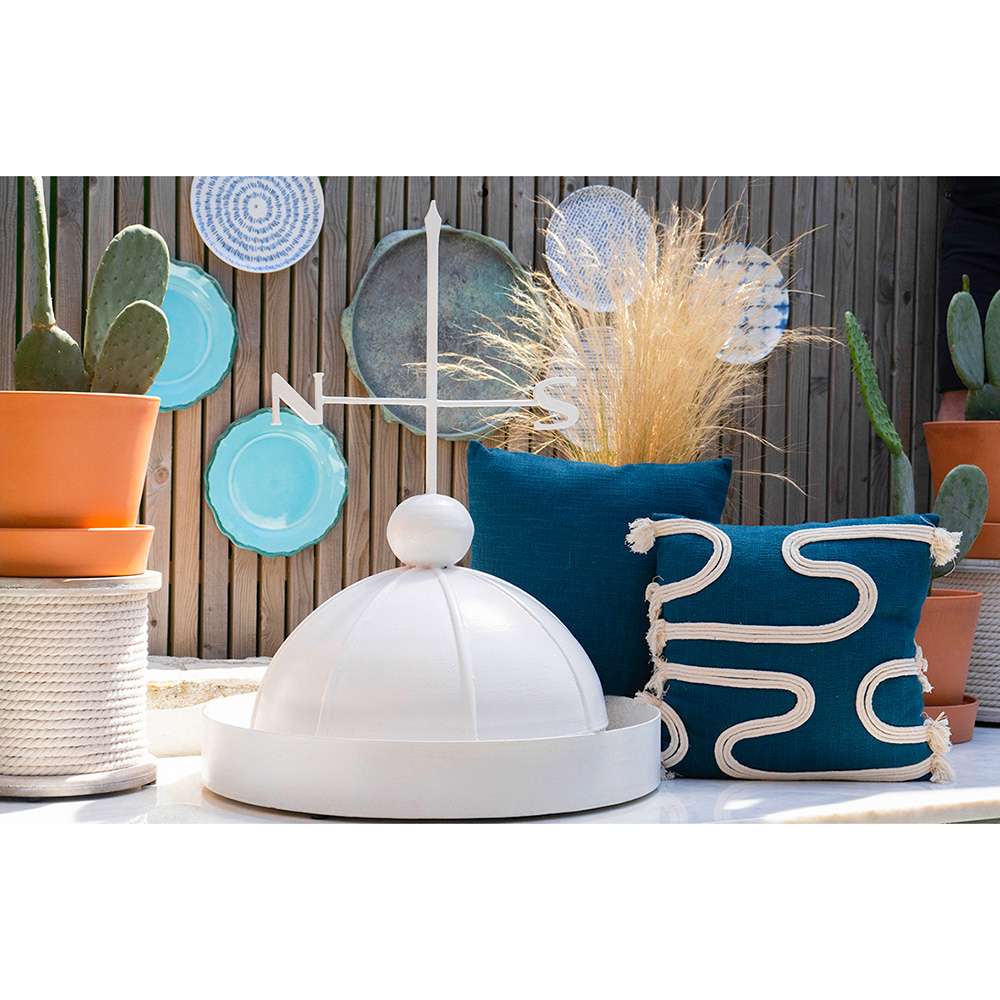 SOLID ΔΙΑΚΟΣΜΗΤΙΚΟ ΜΑΞΙΛΑΡΙ 45x45 ΥΦΑΣΜΑ ΠΕΤΡΟΛ - Image 2