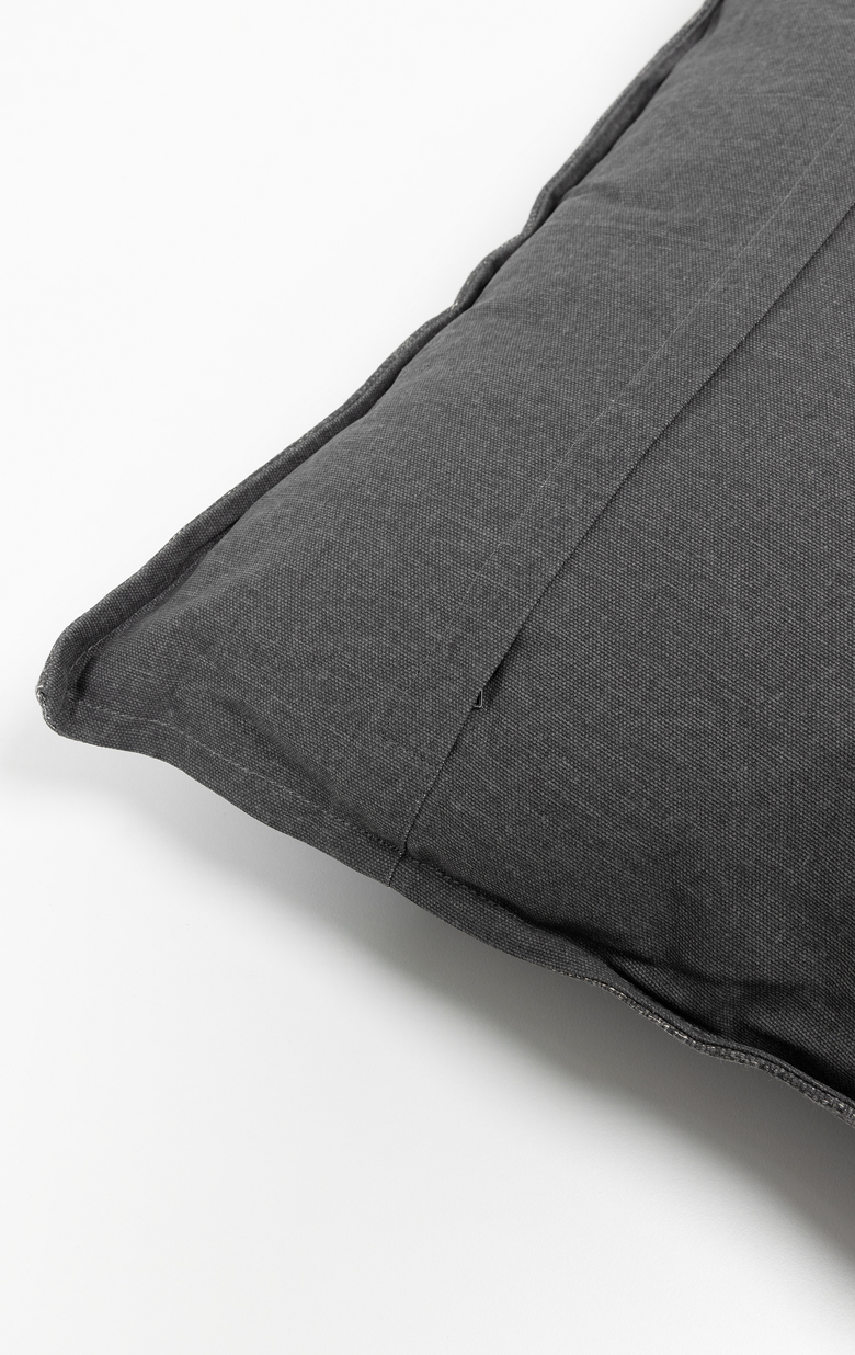 ROCK 1 ΔΙΑΚΟΣΜΗΤΙΚΟ ΜΑΞΙΛΑΡΙ 45x45 ΥΦΑΣΜΑ ΑΝΘΡΑΚΙ - Image 4