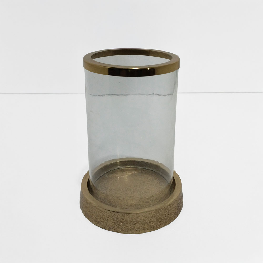 TITUL ΒΑΣΗ ΡΕΣΩ 16x16x22 ΑΛΟΥΜΙΝΙΟ ΧΡΥΣΟ ΓΥΑΛΙ