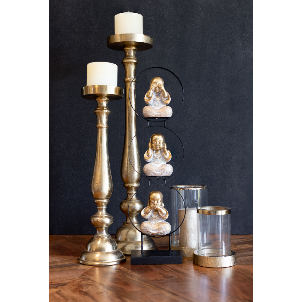 IONAS ΚΗΡΟΠΗΓΙΟ 15x15x55 ΑΛΟΥΜΙΝΙΟ ΧΡΥΣΟ - Image 2