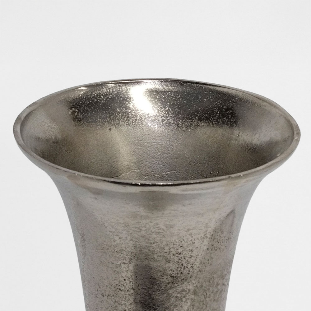 FLORES ΒΑΖΟ 20x20x71 ΑΛΟΥΜΙΝΙΟ ΑΣΗΜΙ - Image 2