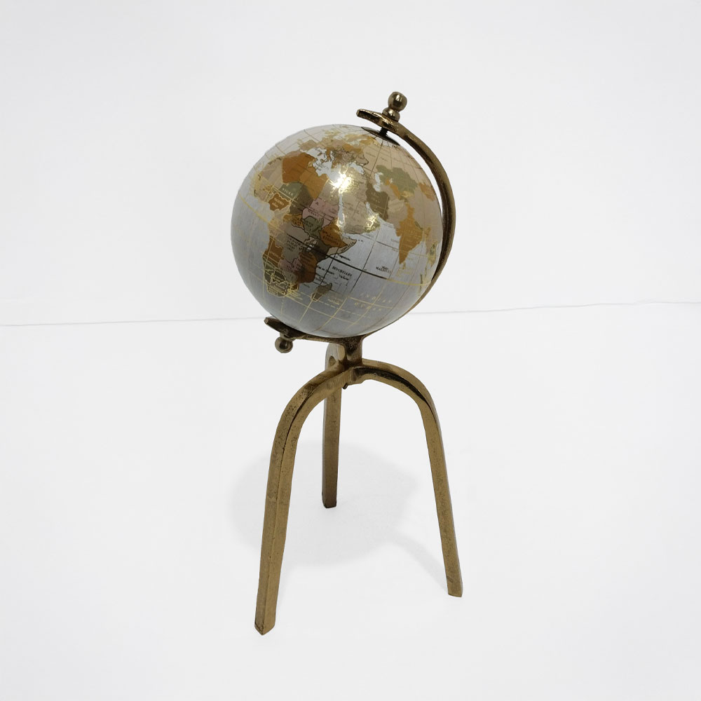 GLOBUS ΔΙΑΚΟΣΜΗΤΙΚΟ ΥΔΡΟΓΕΙΟΣ 15x15x41 ΑΛΟΥΜΙΝΙΟ ΧΡΥΣΟ ΛΕΥΚΟ ΠΛΑΣΤΙΚΟ