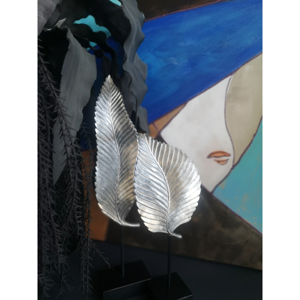 UMI ΔΙΑΚΟΣΜΗΤΙΚΟ TOTEM 17x13x42 POLYRESIN ΑΣΗΜΙ ΜΑΥΡΟ ΜΕΤΑΛΛΟ - Image 2