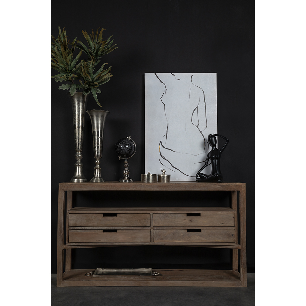 FIGURA ΠΙΝΑΚΑΣ ΔΙΑΚΟΣΜΗΣΗΣ 60x90x5 ΚΑΜΒΑΣ ΛΕΥΚΟ ΜΑΥΡΟ ΞΥΛΟ - Image 3