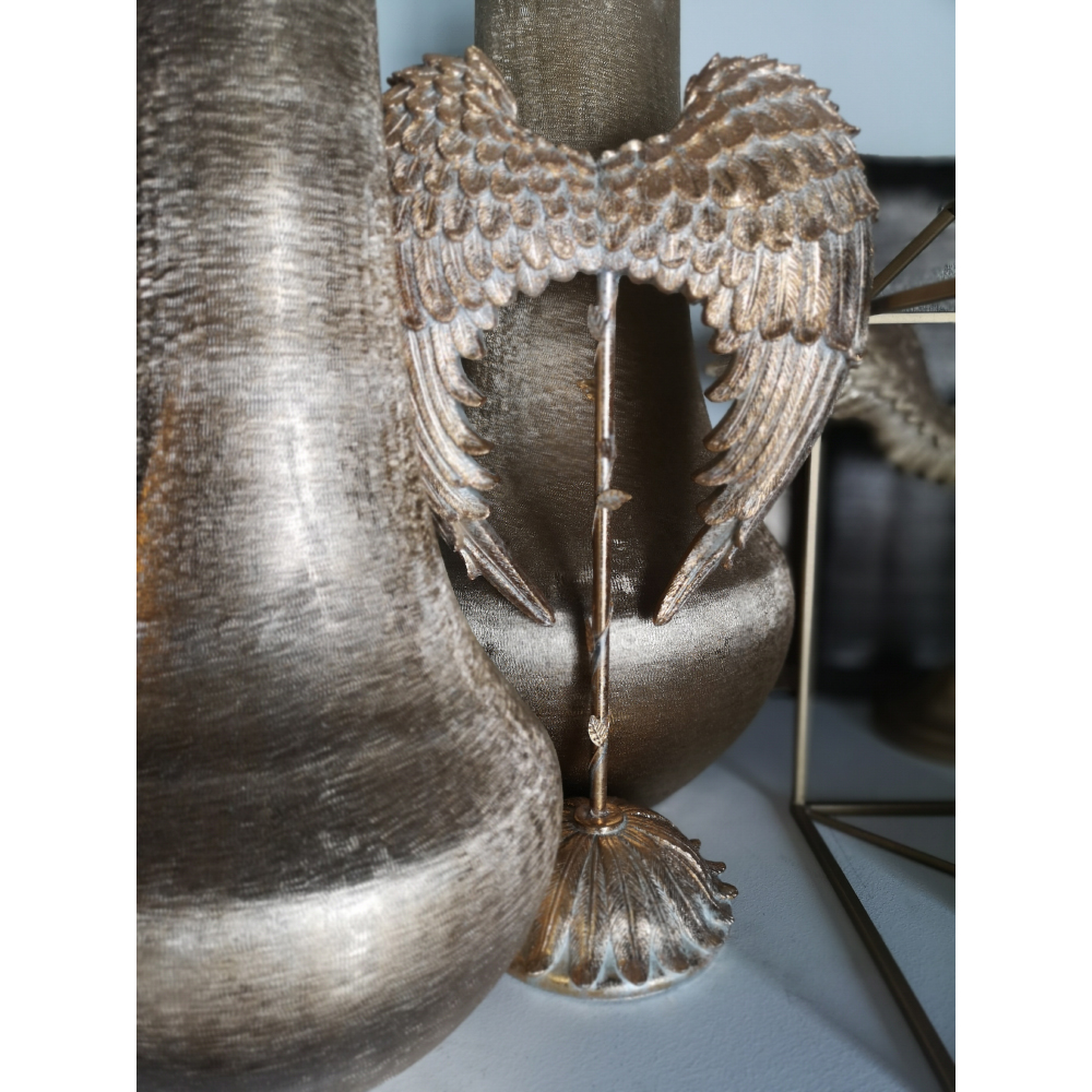 VOLE ΔΙΑΚΟΣΜΗΤΙΚΟ ΦΤΕΡΑ 27x14x41 POLYRESIN ΧΡΥΣΟ - Image 3