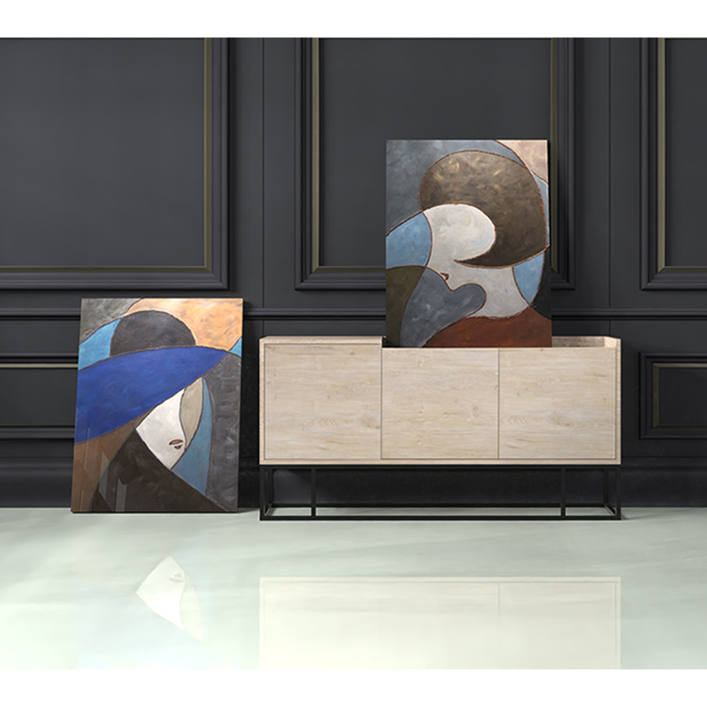 EL ΠΙΝΑΚΑΣ ΔΙΑΚΟΣΜΗΣΗΣ 76x100x4 ΚΑΜΒΑΣ ΠΟΛΥΧΡΩΜΟ ΞΥΛΟ - Image 2