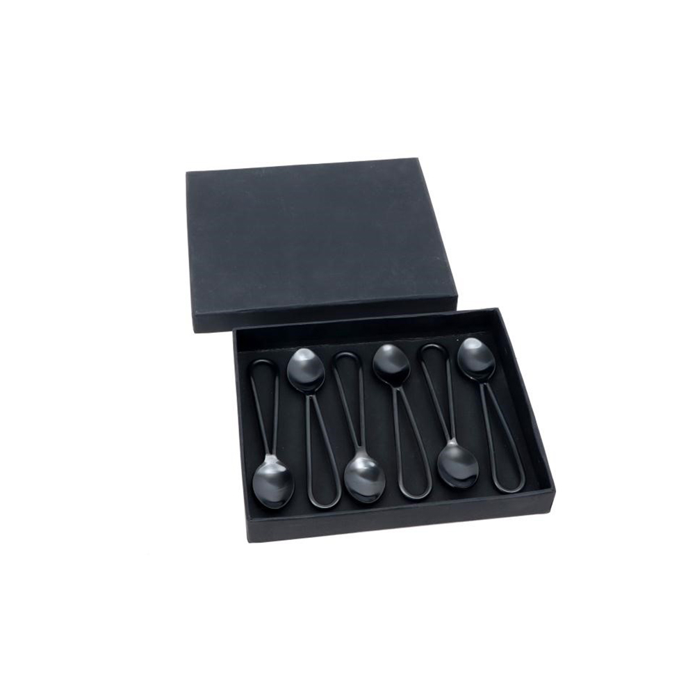 MATT ΚΟΥΤΑΛΙ ΓΛΥΚΟΥ SET 6TMX 13x3x1 ΑΤΣΑΛΙ ΜΑΥΡΟ - Image 2