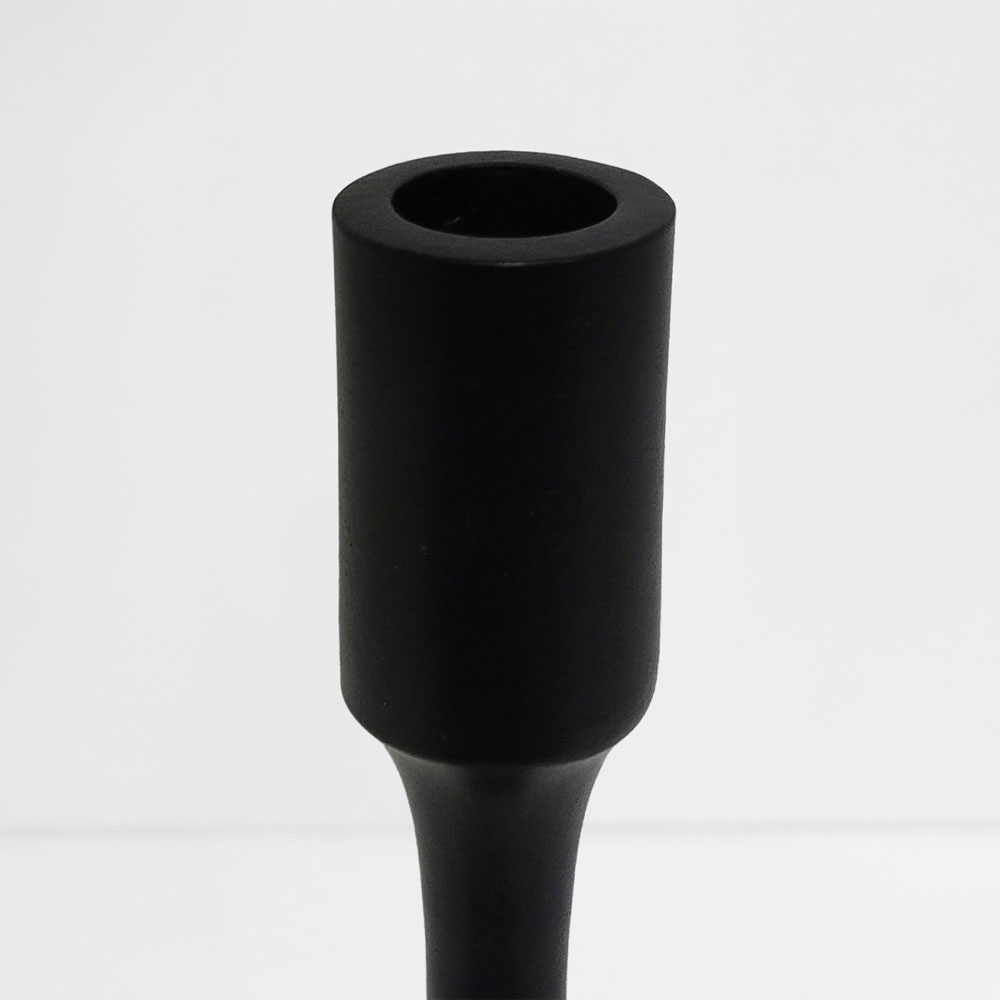 NIO ΚΗΡΟΠΗΓΙΟ 13x13x39 ΑΛΟΥΜΙΝΙΟ ΜΑΥΡΟ - Image 2