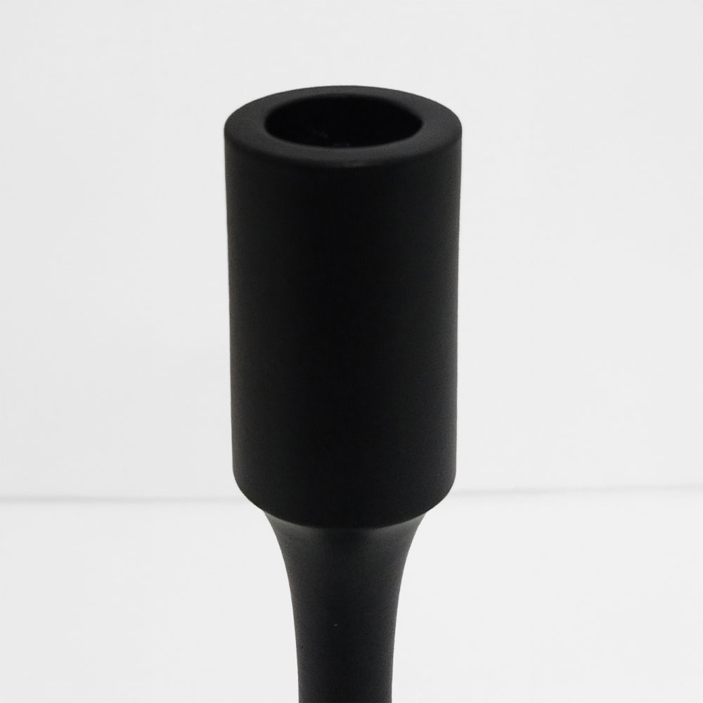 NIO ΚΗΡΟΠΗΓΙΟ 13x13x34 ΑΛΟΥΜΙΝΙΟ ΜΑΥΡΟ - Image 2