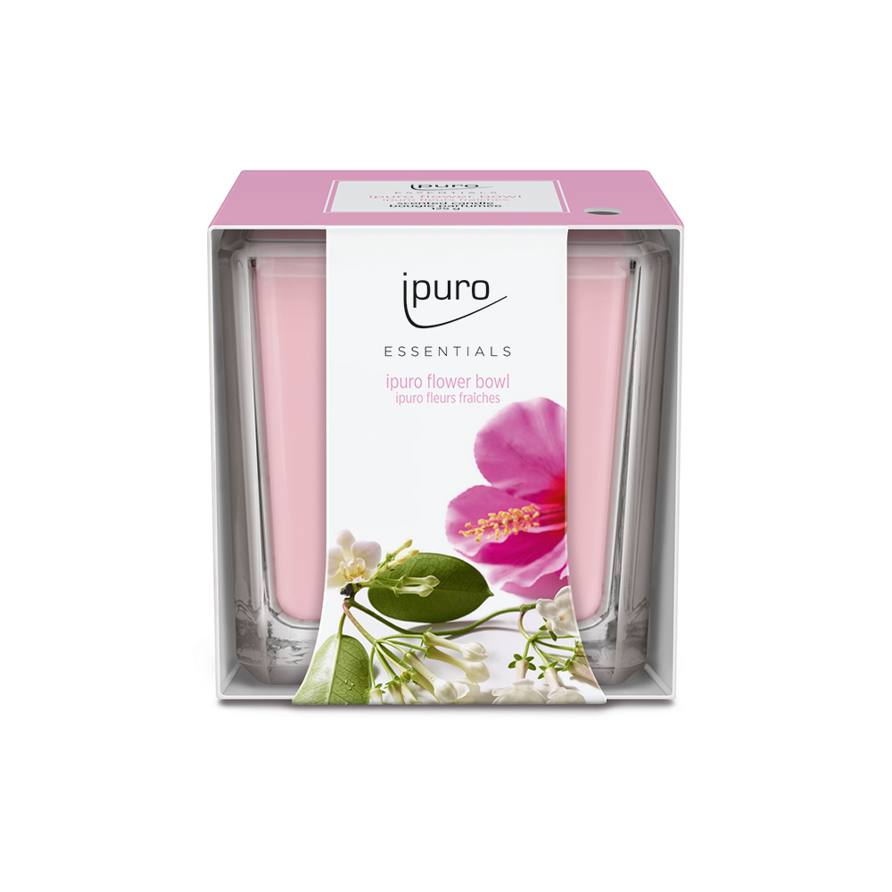 IPURO ESSENTIALS FLOWER BOWL ΑΡΩΜΑΤΙΚΟ ΚΕΡΙ 125gr 7x7x7