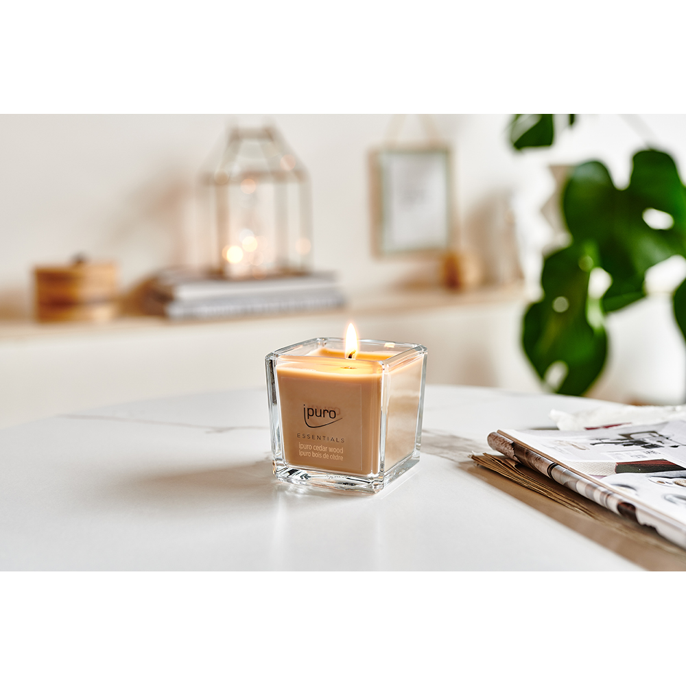 IPURO ESSENTIALS CEDAR WOOD ΑΡΩΜΑΤΙΚΟ ΚΕΡΙ 125gr - Image 3