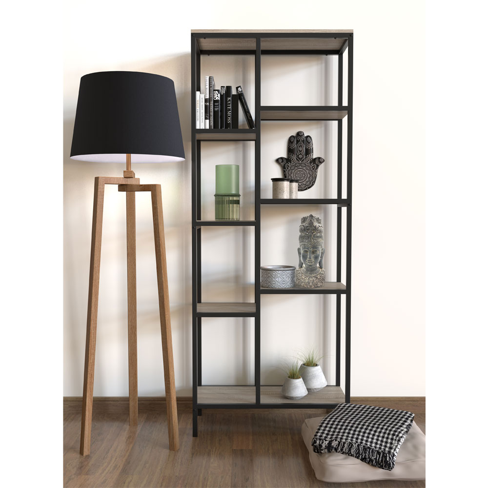 HAMSA ΔΙΑΚΟΣΜΗΤΙΚΟ ΤΟΙΧΟΥ 25x3x30 POLYRESIN ΜΑΥΡΟ ΛΕΥΚΟ - Image 3