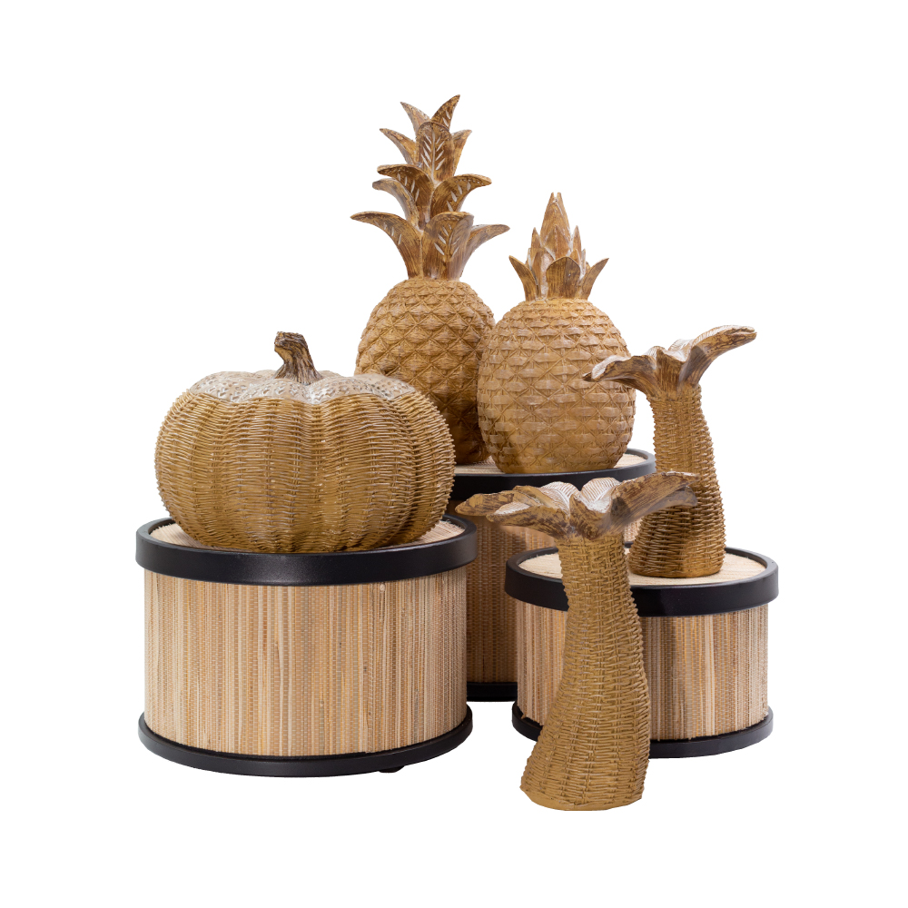 GINKO 2 ΚΗΡΟΠΗΓΙΟ 17x16x22 POLYRESIN ΦΥΣΙΚΟ - Image 3