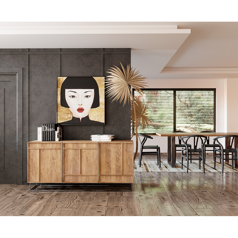 CRAFT 160 ΤΡΑΠΕΖΙ ΦΥΣΙΚΟ 160x80x76 - Image 2