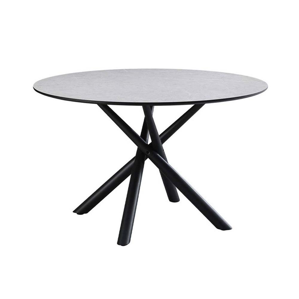 VOTSALO ΤΡΑΠΕΖΙ STONE ΓΚΡΙ 120x120x75