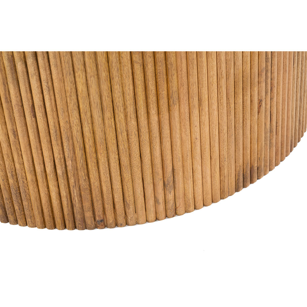 ORGANIC BITTER ΤΡΑΠΕΖΙ ΚΑΡΥΔΙ 140x140x76 - Image 4