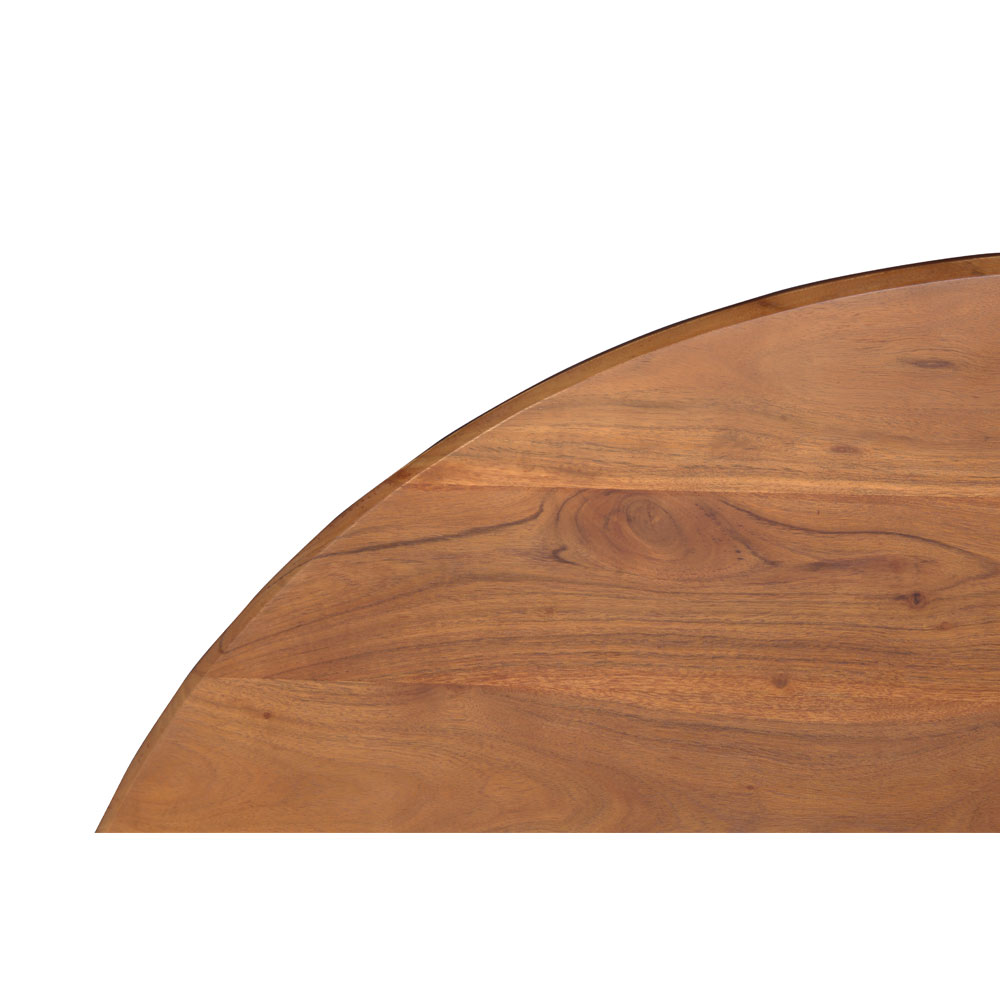 TWIST ΤΡΑΠΕΖΙ ΚΑΡΥΔΙ 130x130x77 - Image 3