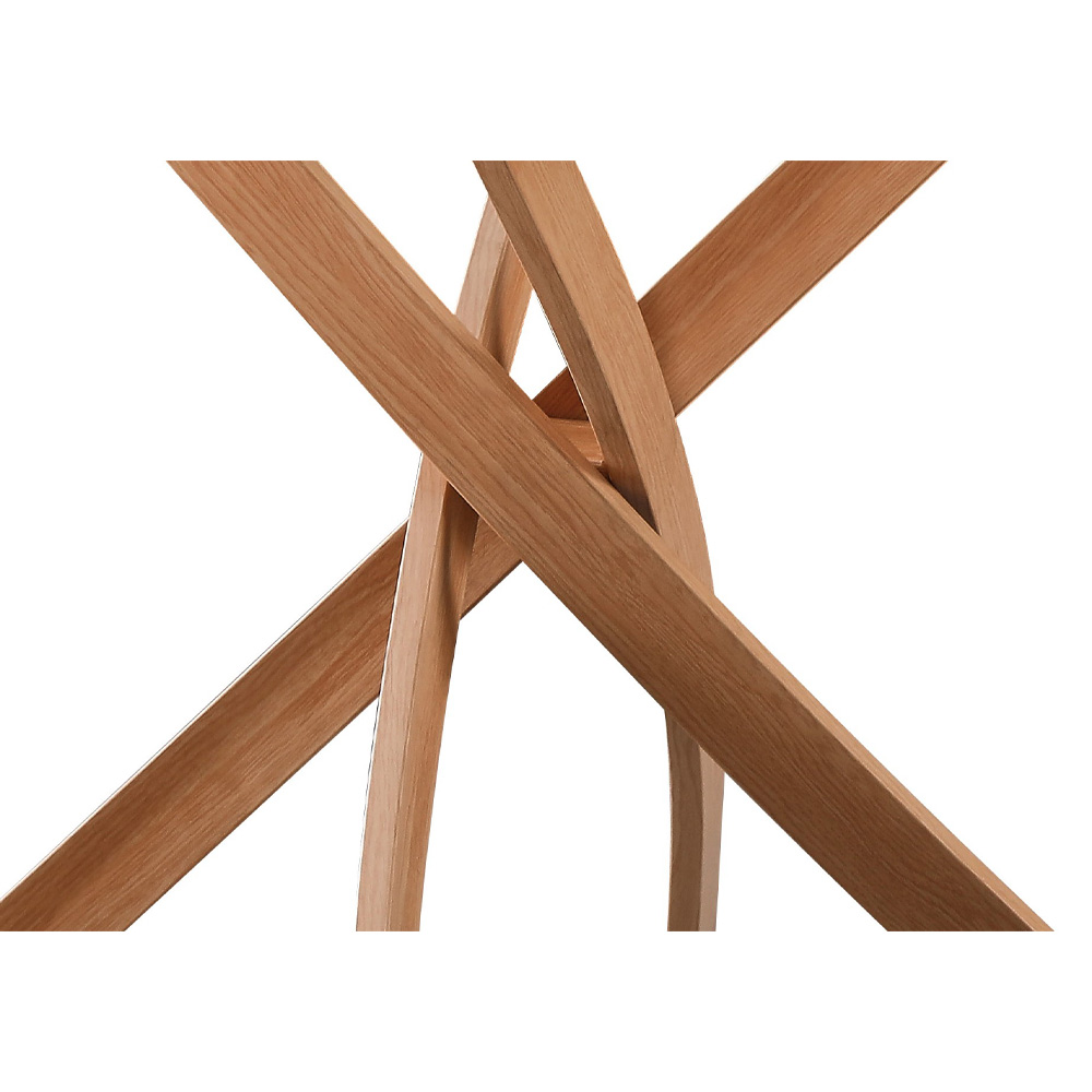 ETERNO ΤΡΑΠΕΖΙ ΔΙΑΦΑΝΟ 120x120x75cm - Image 3